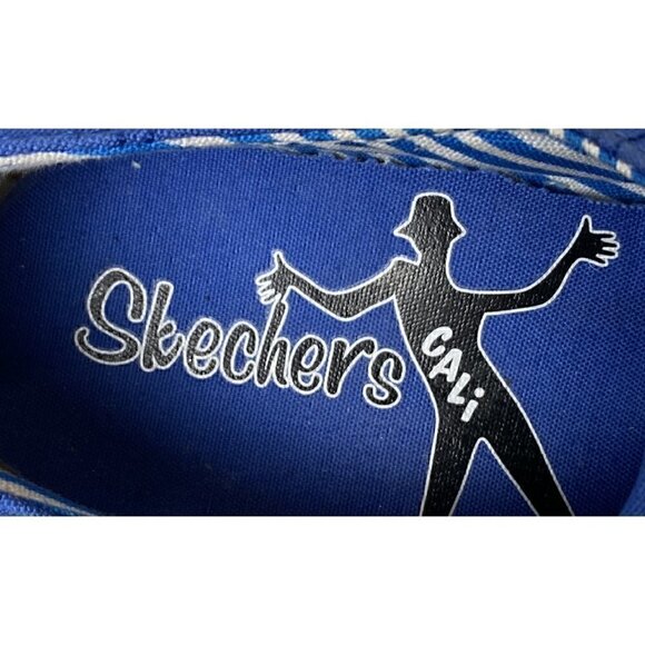 Skechers Bright Blue Cali Sneakers Size 8 - EUC - Picture 4 of 8